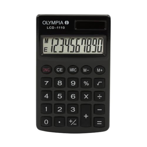 Olympia LCD 1110 Zakrekenmachine Zwart