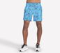 SKECHERS HAZE 7" Herenshorts - SH83-GYNV - Katoen - Gemeleerd - Veelkleurig - Maat M