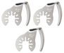 Merkloos Omgoods - PY178 Multitool Knife Set met 3 Oscillerende Zaagbladen voor Auto en Glas