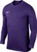 Nike Park VI LS Teamshirt Heren Sportshirt - Maat XXL - Mannen - Paars/Wit