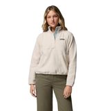 Columbia Jasper Ridge Pebbled Fleece Half Snap, Fleece Pull Over, Dark Stone, Large