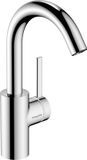 Hansgrohe Zesis S Wastafelmengkraan - Ééngreeps bediening - CoolStart energiebesparend - Push-open afvoer - 210mm maat - Draaibare uitloop - Chroom