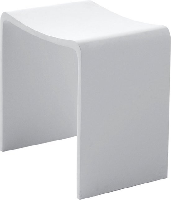 Wiesbaden Solid Surface douchezitje 40 x 30 x 42 5 cm