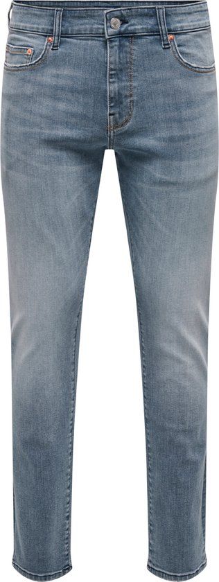 ONLY & SONS ONSLOOM SLIM BLUE GREY 4064 JEANS NOOS - Dark Blue Denim - W28/L32