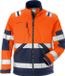 Fristads Hi Vis Softshelljack Klasse 2 4083 Wyh - Hi-Vis oranje/marineblauw - L