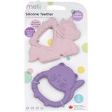 Melii Teethers Kinderservies 2 st