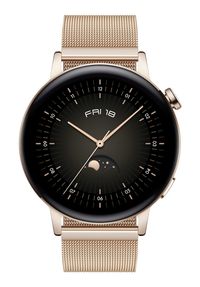 Huawei Watch GT 3 Smartwatch - 42mm - Gold Milanese