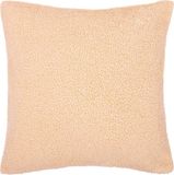 QUVIO Sierkussenhoes teddy - 45x45cm - Bruin