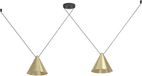 Eglo Narices 1 Hanglamp - E27 - 173 cm - Goud|Zwart - Staal