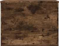 vidaXL Opbergbox 60x42x46 cm bewerkt hout gerookt eikenkleurig