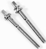 TAMA spanschroef, 2 stuks, chroom, voor Superstar/Imperialstar/Snares (MS654SHP)