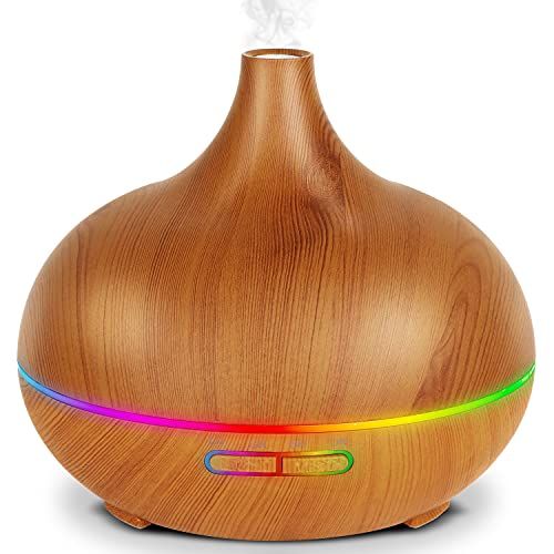 Taucam Aromatherapie-diffuser - 550 ml - Ultrasoon - 7 LED kleuren - Timer