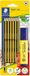 STAEDTLER Noris® 120 Grafietpotlood - set met 12 HB-potloden