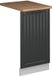 Vicco Fame-Line Vaatwasserfrontpaneel – 45 cm, WB Eik Antraciet landhuis