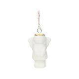 Suspension de Noël, Ange, Porcelaine blanche