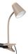 REALITY PONGO - Klemlicht - Beige - incl. 1x SMD 4,5 W - Flexibel - LED-printplaat met hoog voltage - Niet dimbaar - Klemlamp