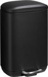 Kwantum Luxe Pedaalemmer Mat Zwart Soft Close 5L Metaal