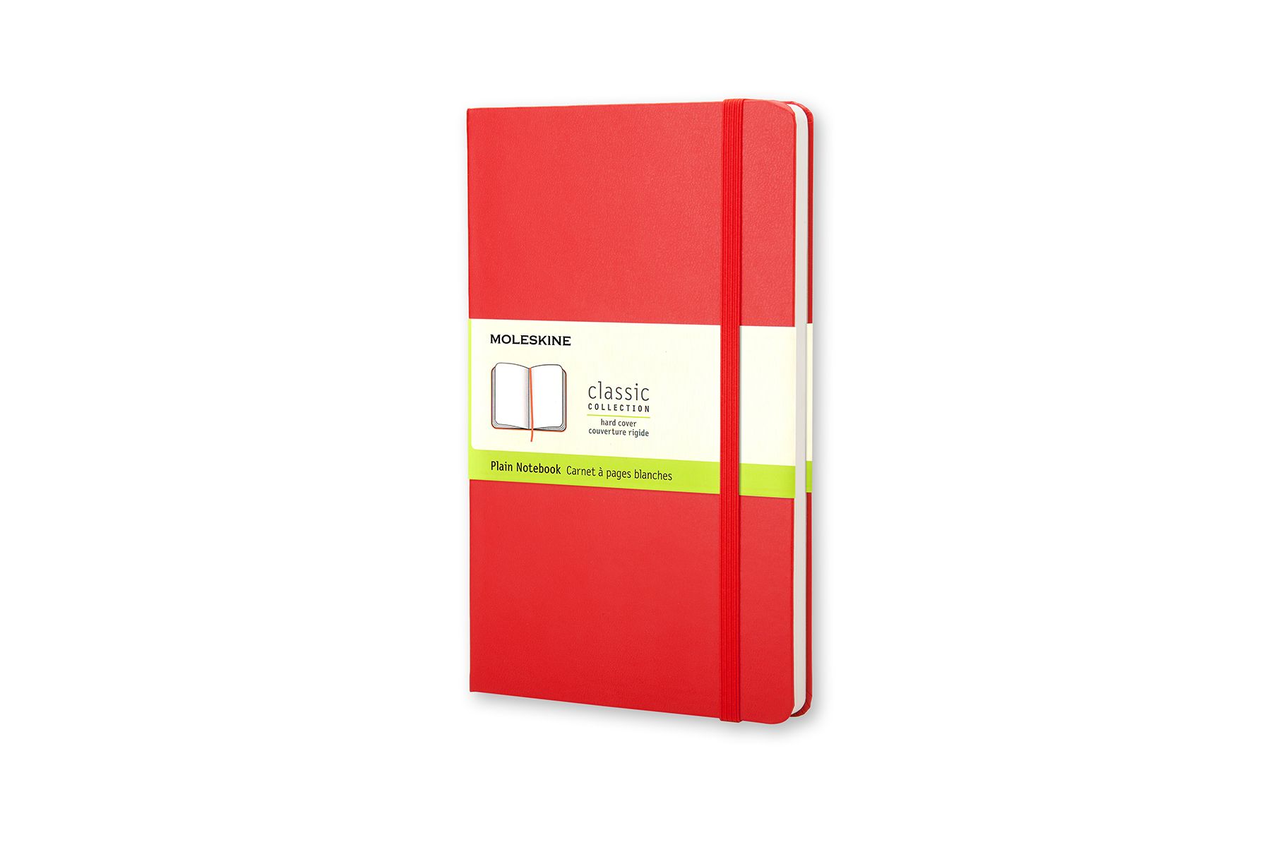 Moleskine QP012R - Schrijfblokken & schriften - rood