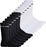 Jack&Jones Sokken JACLOGO 12 PACK Zwart/Wit Katoen 40-46 Mannen
