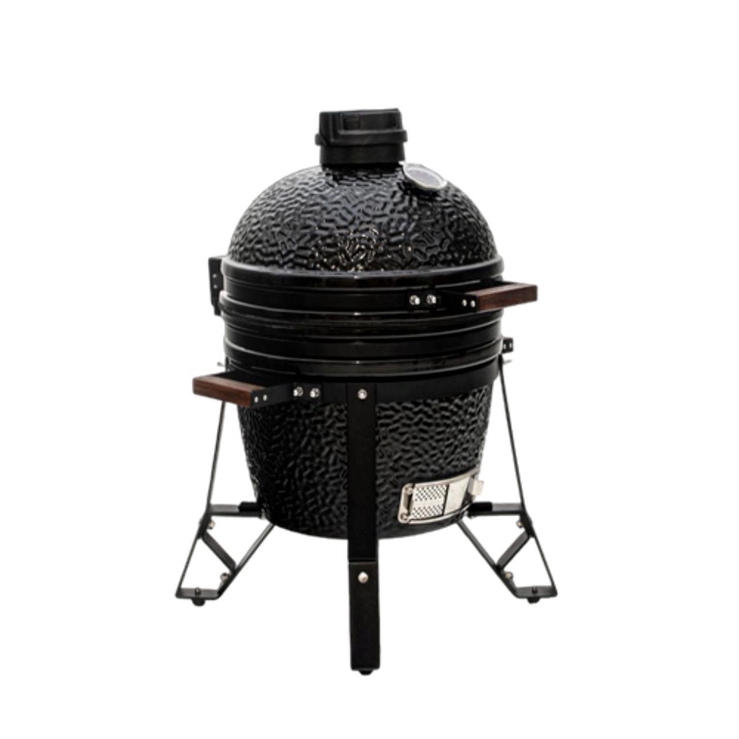 THE BASTARD Compact Kamado BBQ - 33 cm - Zwart