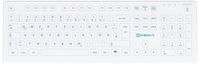 Purekeys medisch toetsenbord Full Size draadloos QWERTZ Wit