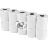 Dohe - Thermisch Papierrollen 57x45 mm (10 stuks) - Kern ⌀12 mm, Lengte 14,5 m, Bonrollen voor Pinautomaten, POS-systemen, Kassa's, Bonprinters en EPOS, Dikte 60 gr/m², BPA-vrij