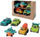 Tachan Set Van 5 Eco-bio Voertuigen Vert Enfants