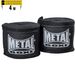 Metal Boxe Trainingsbandage, 4 m, Zwart