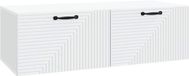vidaXL Meuble TV mural Blanc 98 x 41 x 30 cm Bois d'ingénierie