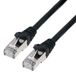 MCL 10m Cat6a F/UTP netwerkkabel Zwart