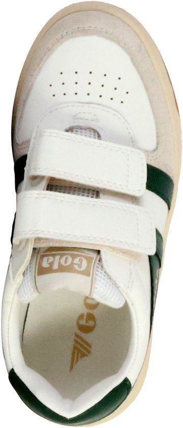 Gola Hawk Strap Leren Sneakers Kinderen Unisex Groen