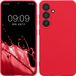 kwmobile telefoonhoesje geschikt voor Samsung Galaxy S24 - Hoesje voor smartphone - In neon roze