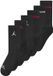Nike Bj0343 Crewsokken 6 Paren Zwart EU 35-37 1/2 Jongens, Meisjes