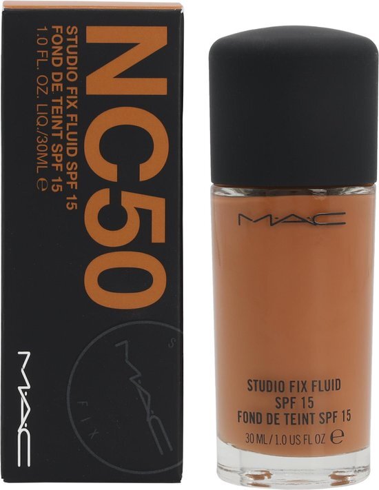 MAC NC50 Studio Fix Fluid SPF15 Foundation 30 ml