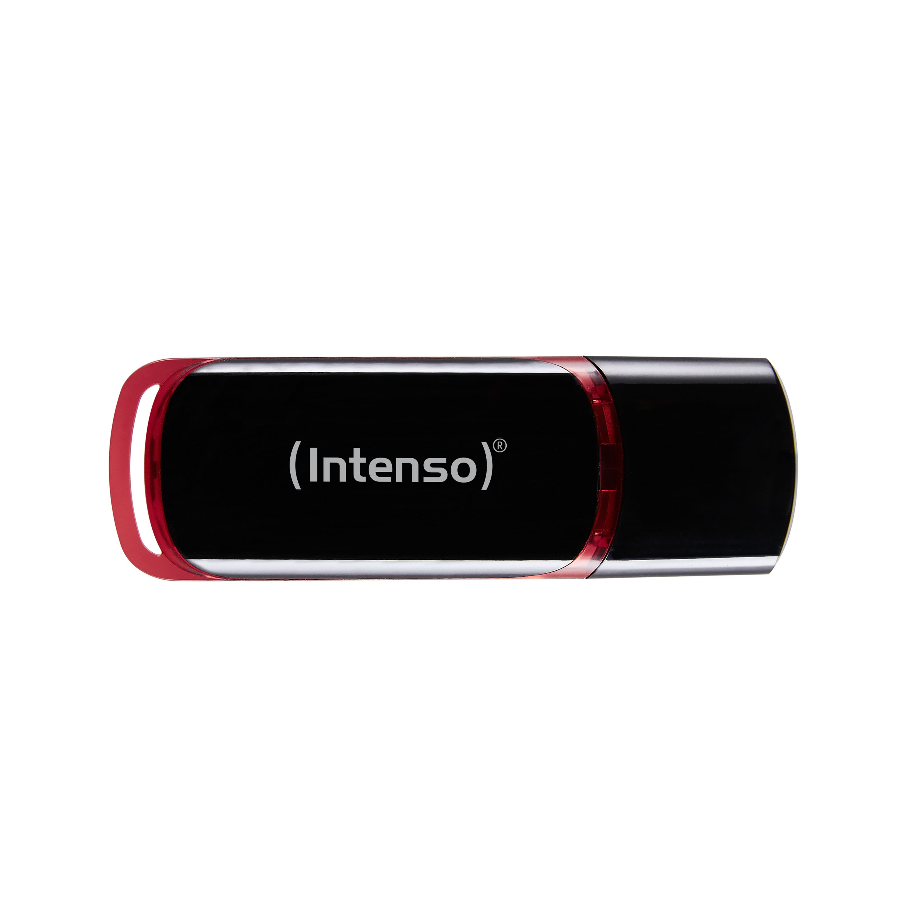 Intenso Business Line 16GB USB 2.0 Flash Drive - Black/Red