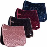 HKM Mellow Velvet Zadeldekjes Wijn Rood Veelzijdigheid Pony/Pony
