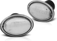 Viking Choice FIAT 500 07-/ FORD KA 08-/ LANCIA YPSILON 04- WIT LED Zijkant Knipperlichten