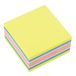 D.RECT 110626 mango zelfklevende notitieblok | Super Sticky Notes zelfklevende notitieblaadjes | 75x75mm 400 vellen neon