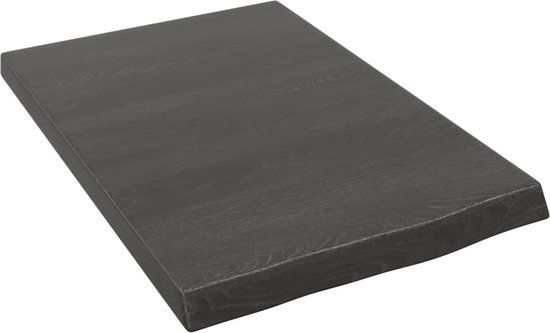 vidaXL Wandschap Eikenhout Donkerbruin 40x60cm