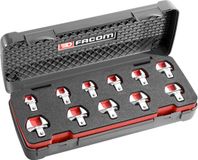 FACOM koffer met metrische opzetsteeksleutels 9 x 12 mm - 10.J11