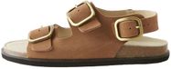 Next - Dames - Forever Comfort sandalen met voetbed en dubbele bandjes - Bruin