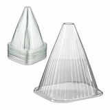 Relaxdays Plantenhoed - set van 80 - plantenstolp - tegen vorst - 22 cm