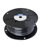 Ancor 116002 Vertind Koper Batterij Kabel, 1/0 AWG (50mm2), Zwart - 7,6 m