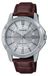 Casio MTP-V004L-7C Horloge Man Quartz Roestvrijstaal Zilver
