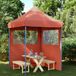 VidaXL Partytent terracotta oxford stof