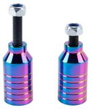 Pro Stunt Scooter Pegs 2 Pièces Couleur Arc-en-ciel