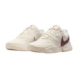 Nike Court Lite 4 Tennisschoenen Dames crème - donkerrood