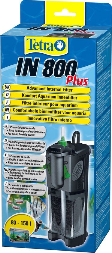 TETRA Tetratec IN800 plus Aquarium Internal Filter - 800 l/h