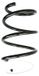SPIDAN Jeu de ressorts de suspension avant (ressorts hélicoïdaux Ø 163 mm) pour RENAULT MEGANE