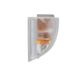 ULO 6715-15 Clignotant gauche, avec porte-lampe, limpide